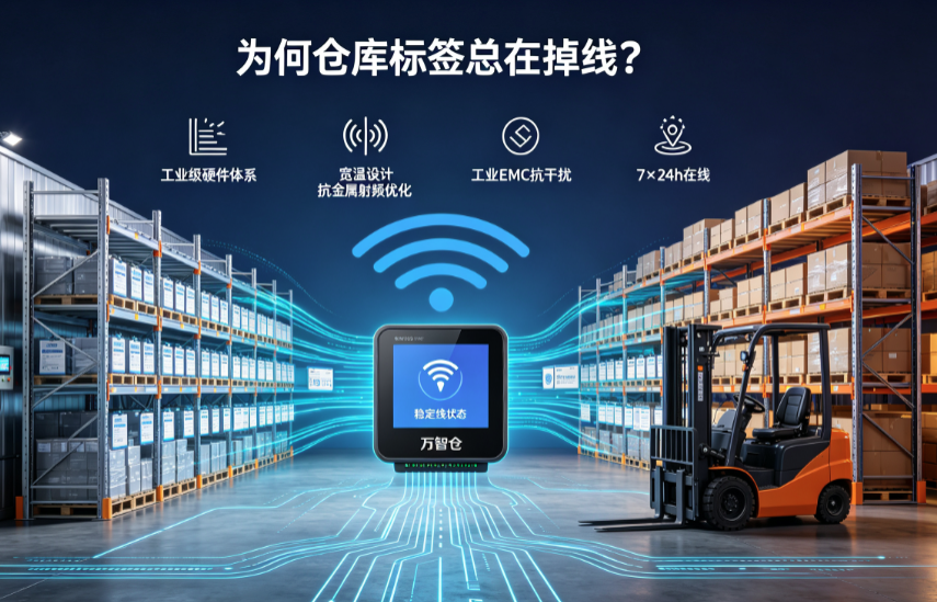 万智仓：专为工业仓储严苛工况打造的硬核硬件体系